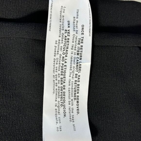 Dress The Population Ashton Black Wide Leg Cutaway Pants Sz XXS - Picture 11 of 11